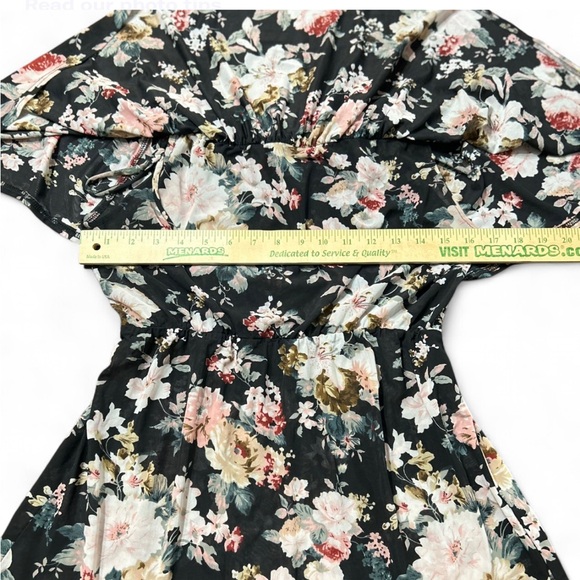 SIREN LILLY Floral Maternity TOP L - Picture 5 of 6